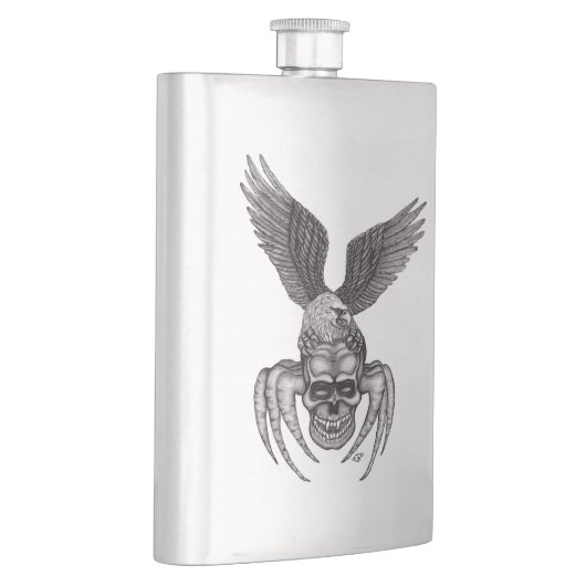 Spiderskull met Eagle Flacon (Rechts)