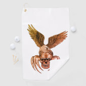 Spiderskull met Eagle Golfhanddoek (Insitu)
