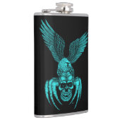 Spiderskull met Eagle Heupfles (Rechts)