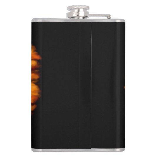 Spiderskull met Eagle Heupfles (Achterkant)