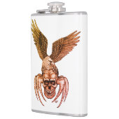Spiderskull met Eagle Heupfles (Links)