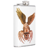 Spiderskull met Eagle Heupfles (Rechts)