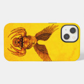 Spiderskull met Eagle iPhone Hoesje (Achterkant horizontaal)