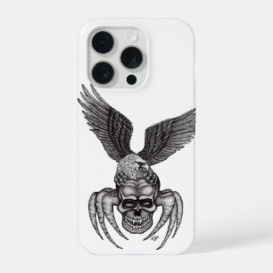 Spiderskull met Eagle iPhone 15 Pro Case