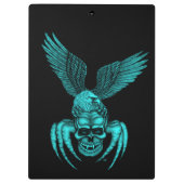 Spiderskull met Eagle Klembord (Achterkant)