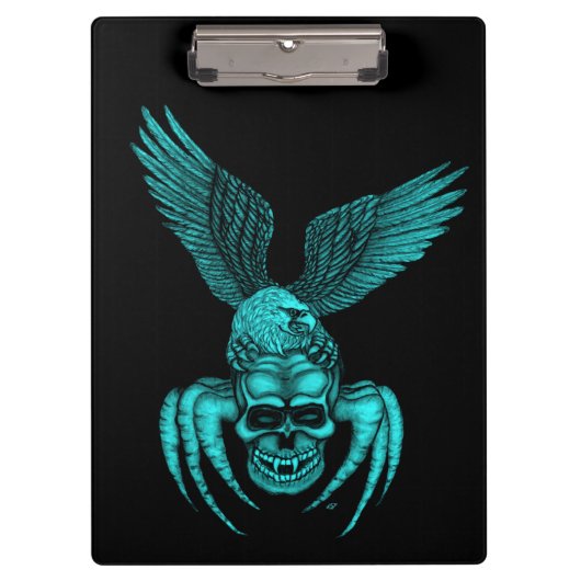 Spiderskull met Eagle Klembord (Voorkant)