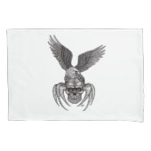 Spiderskull met Eagle Kussensloop (Voorkant)