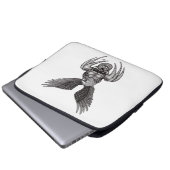 Spiderskull met Eagle Laptop Sleeve (Voorkant onderkant)