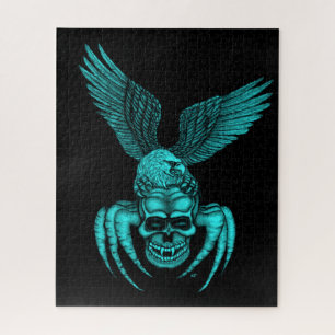 Spiderskull met Eagle Legpuzzel