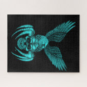 Spiderskull met Eagle Legpuzzel (Horizontaal)