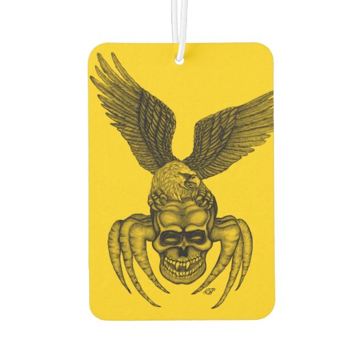 Spiderskull met Eagle Luchtverfrisser (Achterkant)