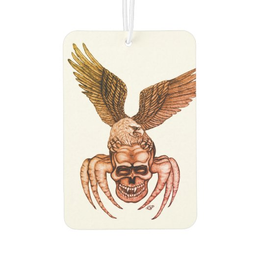 Spiderskull met Eagle Luchtverfrisser (Achterkant)