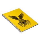 Spiderskull met Eagle Notitieboek (Rechterzijde)