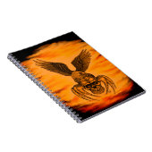 Spiderskull met Eagle Notitieboek (Rechterzijde)