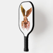 Spiderskull met Eagle Pickleball Paddle (Links)