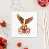 Spiderskull met Eagle Servet (Insitu)