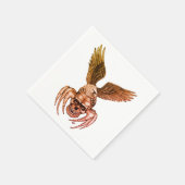 Spiderskull met Eagle Servet (Hoek)