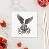 Spiderskull met Eagle Servet (Insitu)