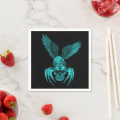 Spiderskull met Eagle Servet (Insitu)