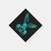 Spiderskull met Eagle Servet (Hoek)