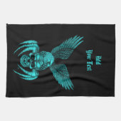 Spiderskull met Eagle Theedoek (Horizontaal)
