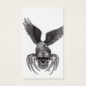 Spiderskull met Eagle Visitekaartjes (Achterkant)