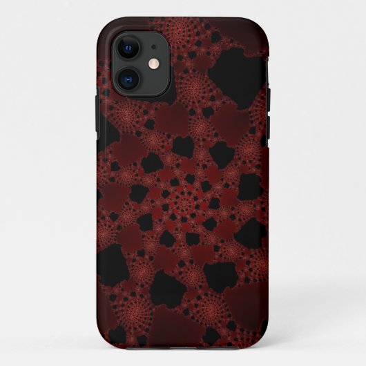 Spiderweb Fractal Case-Mate iPhone Case (Achterkant)