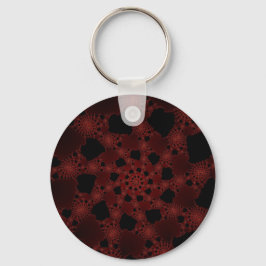 Spiderweb Fractal Sleutelhanger