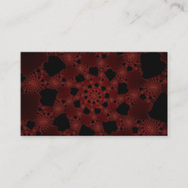 Spiderweb Fractal Visitekaartje