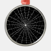 Spiderweb Gothic Metalen Ornament (Voorkant)