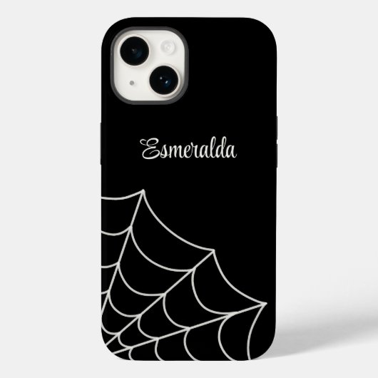 Spiderweb Gothic Stijl op maat Case-Mate iPhone Case (Achterkant)