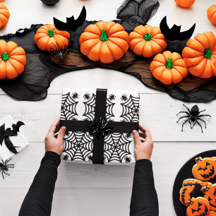 Spiderweb Halloween Cadeaupapier