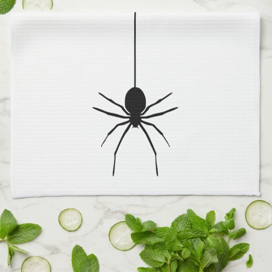 Spiderweb Halloween Kitchen Towel Theedoek (Gevouwen)