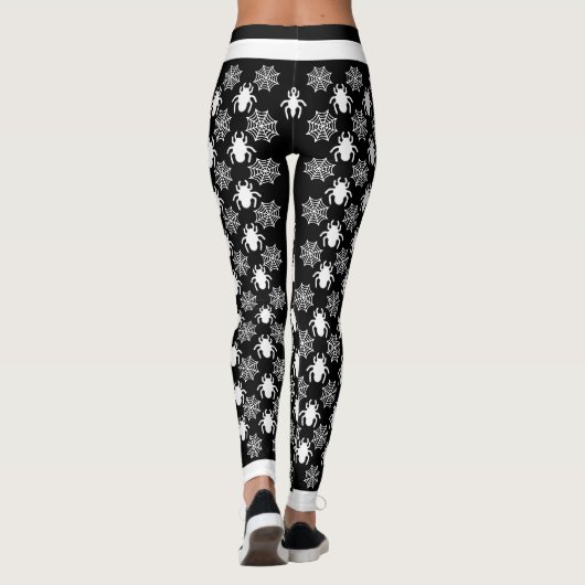 Spiderweb Halloween Leggings (Achterkant)