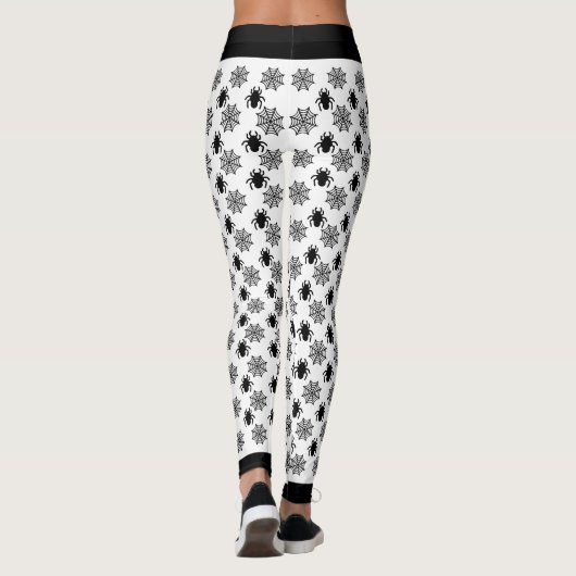 Spiderweb Halloween Leggings (Achterkant)