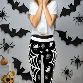 Spiderweb Halloween Leggings
