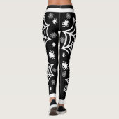 Spiderweb Halloween Leggings (Achterkant)