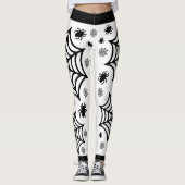Spiderweb Halloween Leggings (Voorkant)