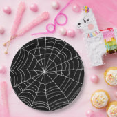 Spiderweb Halloween Party Bord, 9-inch papier Papieren Bordje (Feest)