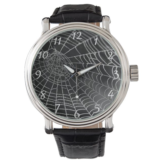 Spiderweb Horloge (Voorkant)