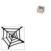 Spiderweb illustratie kunststempel rubberstempel (Gestempeld)