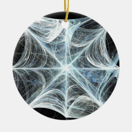 Spiderweb Keramisch Ornament (Voorkant)