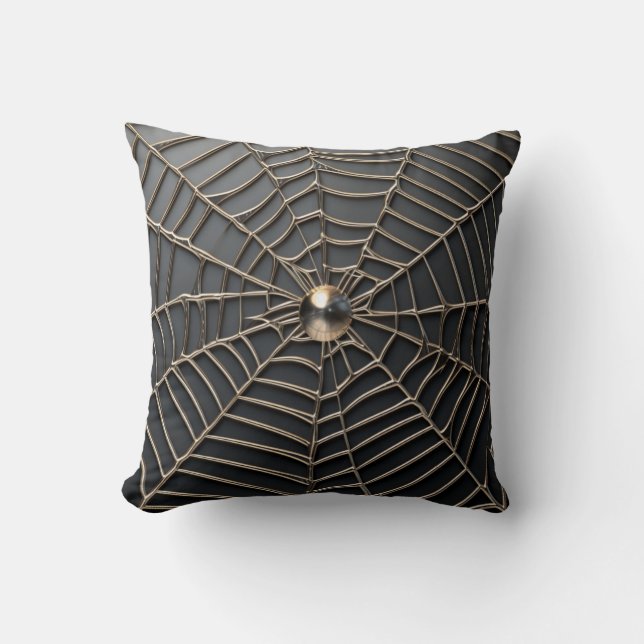 Spiderweb Kussen (Voorkant)