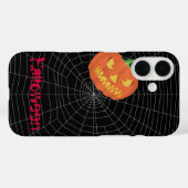 spiderweb op zwart Case-Mate iPhone case (Achterkant (horizontaal))