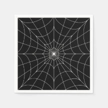 Spiderweb papieren servet