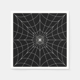 Spiderweb papieren servet