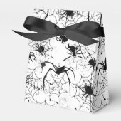 Spiderweb Pattern Halloween  Bedankdoosjes (Voorkant Zijde)