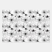 Spiderweb Pattern Halloween  Inpakpapier Vel (Voorkant)