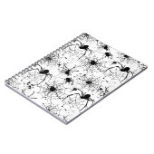 Spiderweb Pattern Halloween Notitieboek (Linkerzijde)