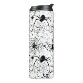 Spiderweb Pattern Halloween  Thermosbeker (Gedraaid links)